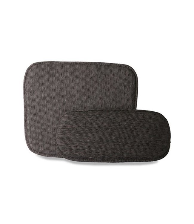 HKliving Kussens wire bar stool comfort kit dark grey