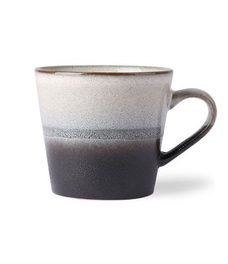 HKliving Mok Ceramic 70's cappuccino Rock