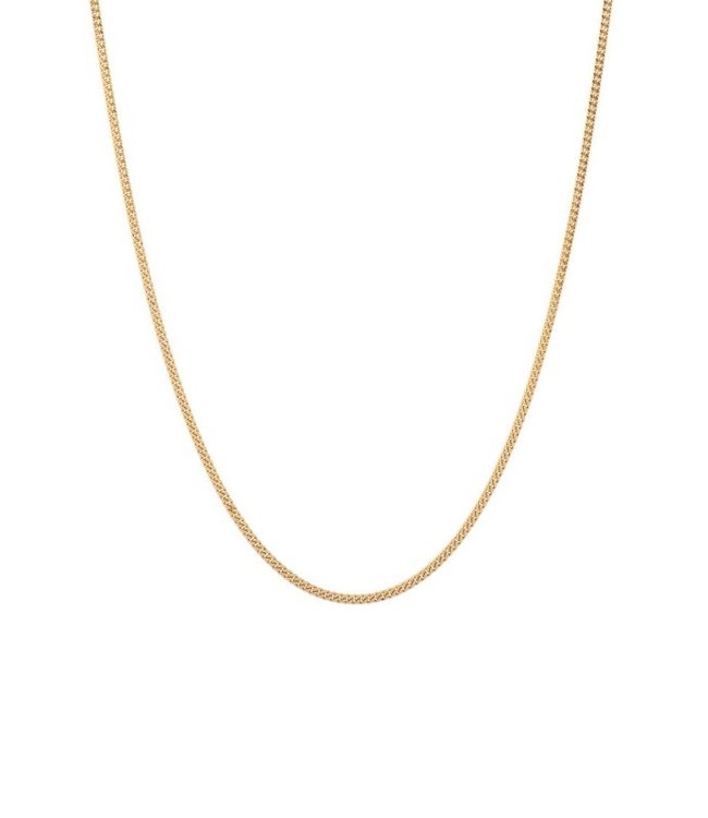 Anna+Nina Ketting Chunky Necklace goud essential