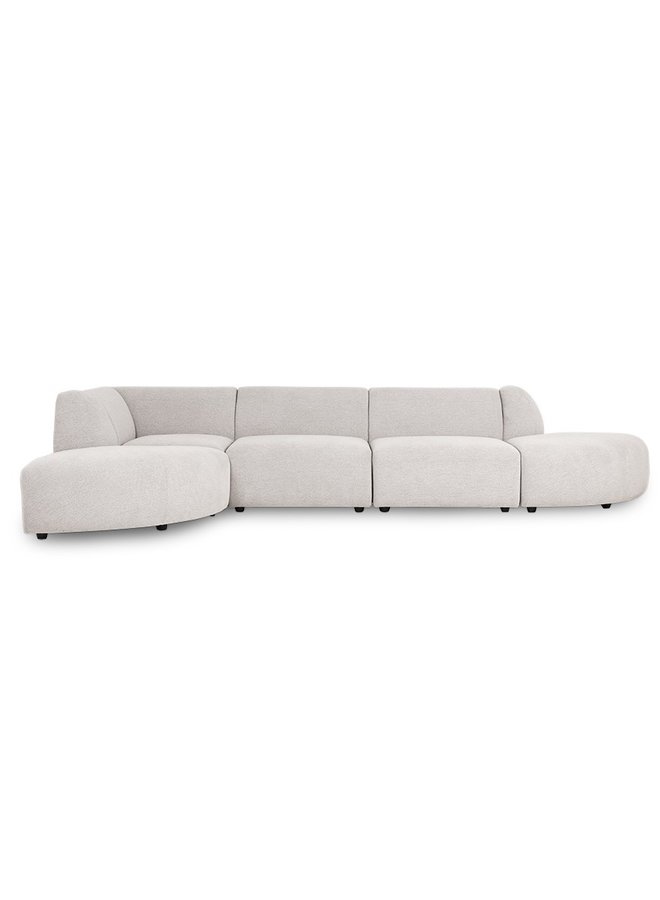 Hocker jax couch: element hocker small, sneak, light grey