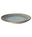 HKLIVING Borden 70s ceramics: dinner plate mineral (set of 2)