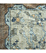 HKliving Vloerkleed printed rug square overtufted (250x250)