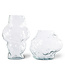 HKliving Vaas HK objects cloud vase clear glass high