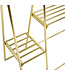 HKliving Kledingrek clothing rack with hanger/hook set, brass