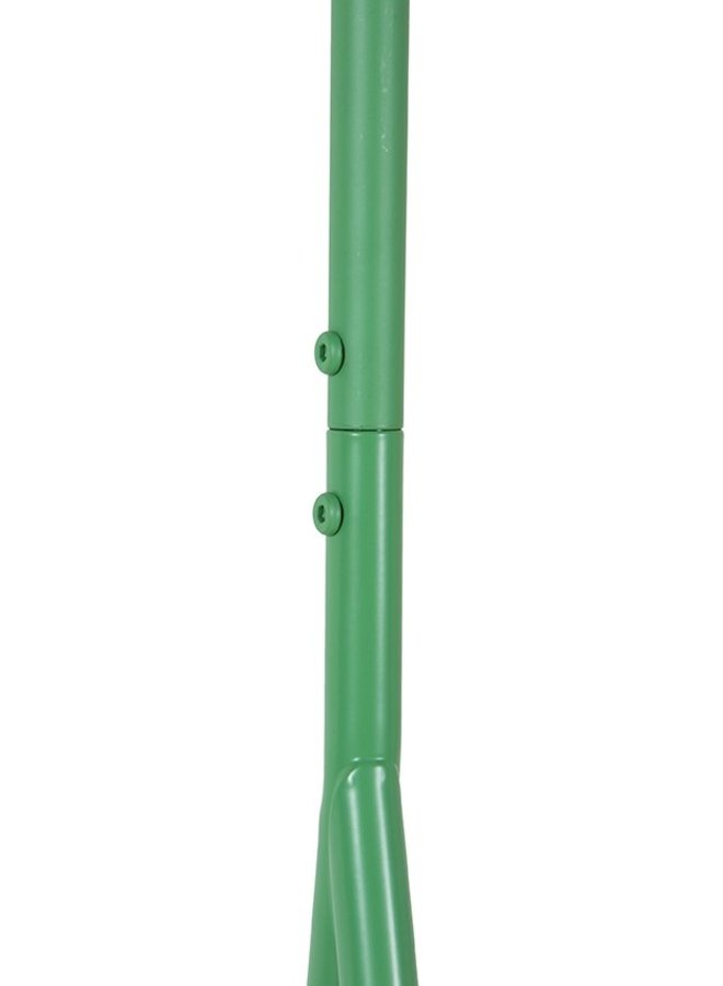 Kledingrek clothing rack with hanger/hook set, fern green