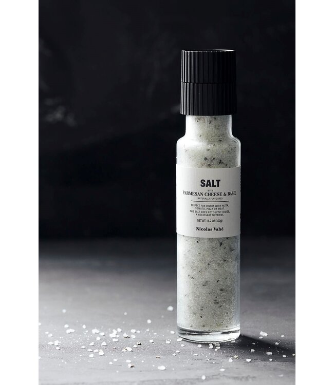 Nicolas Vahé Zout Salt, parmesan cheese & basil 320g