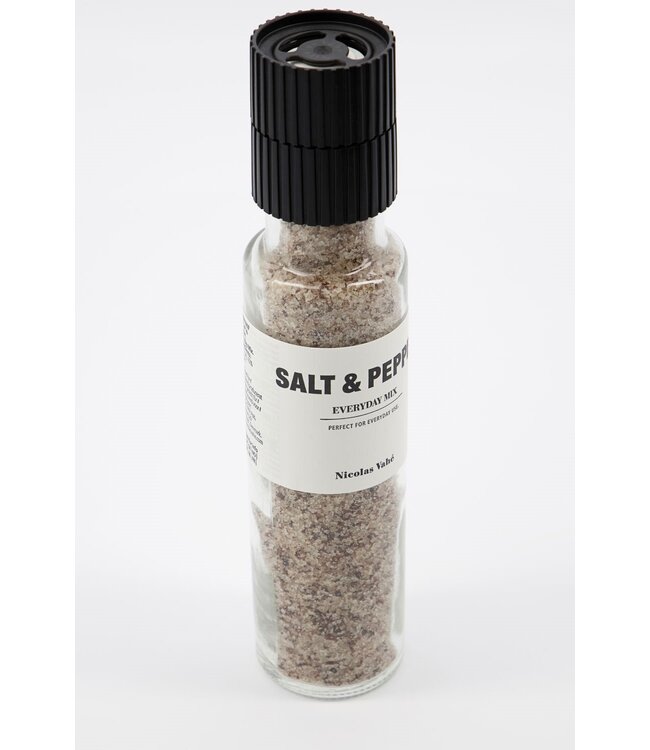 Nicolas Vahé Zout & peper Salt and pepper, everyday mix 310g