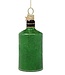 Vondels Ornament glass green glitter gin bottle