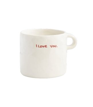Anna+Nina Mok  I Love You Mug White essential