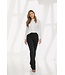 Studio Anneloes Broek Flair long bonded trousers black ESSENTIALS