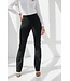 Studio Anneloes Broek Flair long bonded trousers black ESSENTIALS