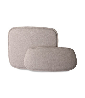 HKLIVING Kussens wire bar stool comfort kit pebble