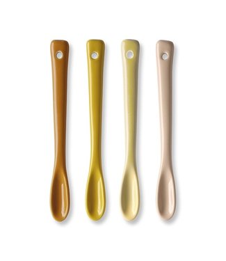 HKliving Lepel bold & basic ceramics: tea spoons (set of 4)