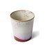 HKliving Mok 70s ceramics:  coffee frost