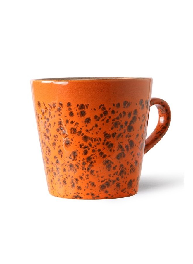Mok ceramic 70's americano mug magma