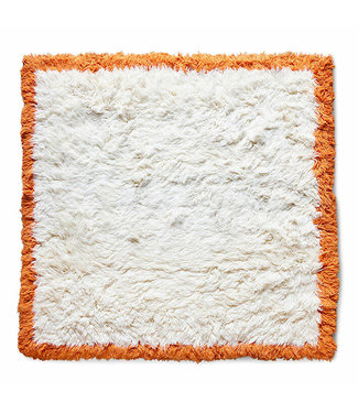 HKLIVING Vloerkleed fluffy square rug 'retro summers' (250x250)