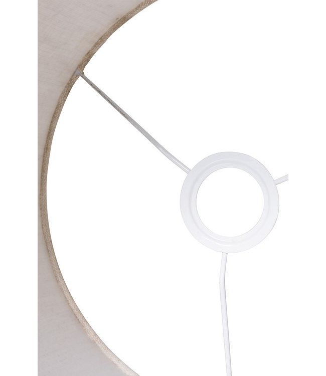 HKLIVING Lampenkap cilinder lamp shade natural linen ø30cm