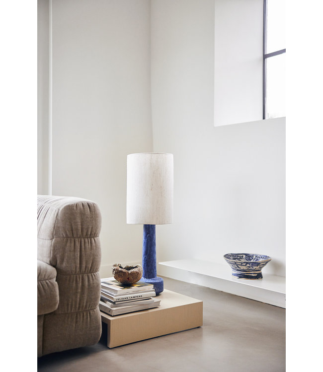 HKLIVING Lampenkap cilinder lamp shade natural linen ø30cm