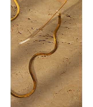 Coco Bonito Brilkoord sunnycord Cobra flat snake chain