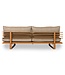 HKliving Kussen outdoor lounge sofa cushion set brown/white XL