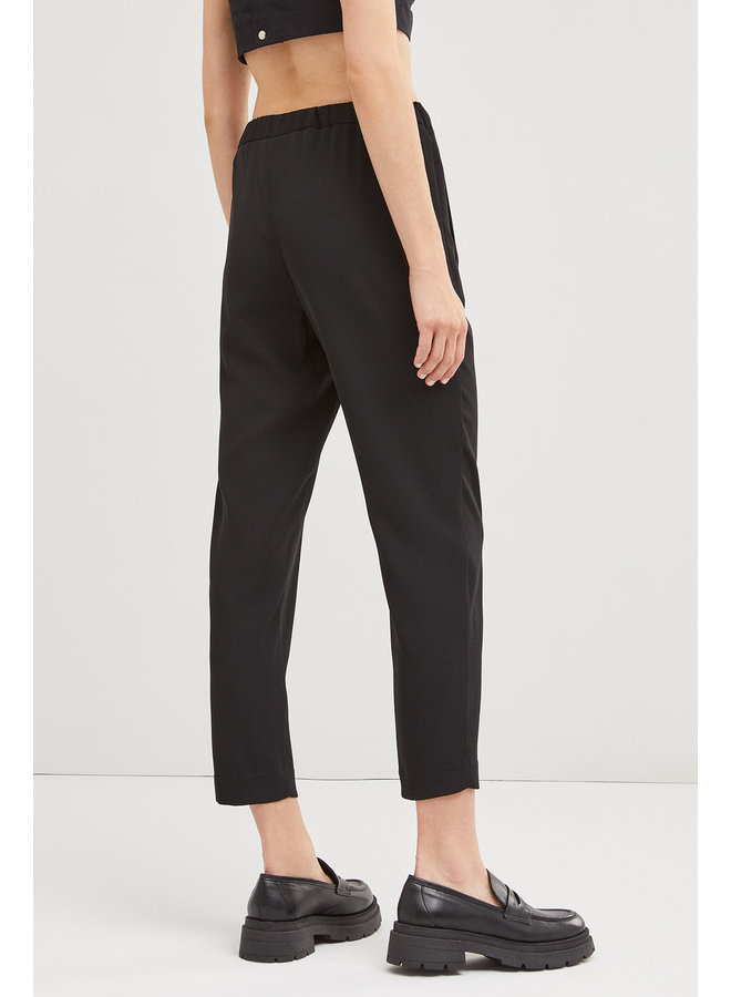 Broek Pantalone cigarette trousers nero 