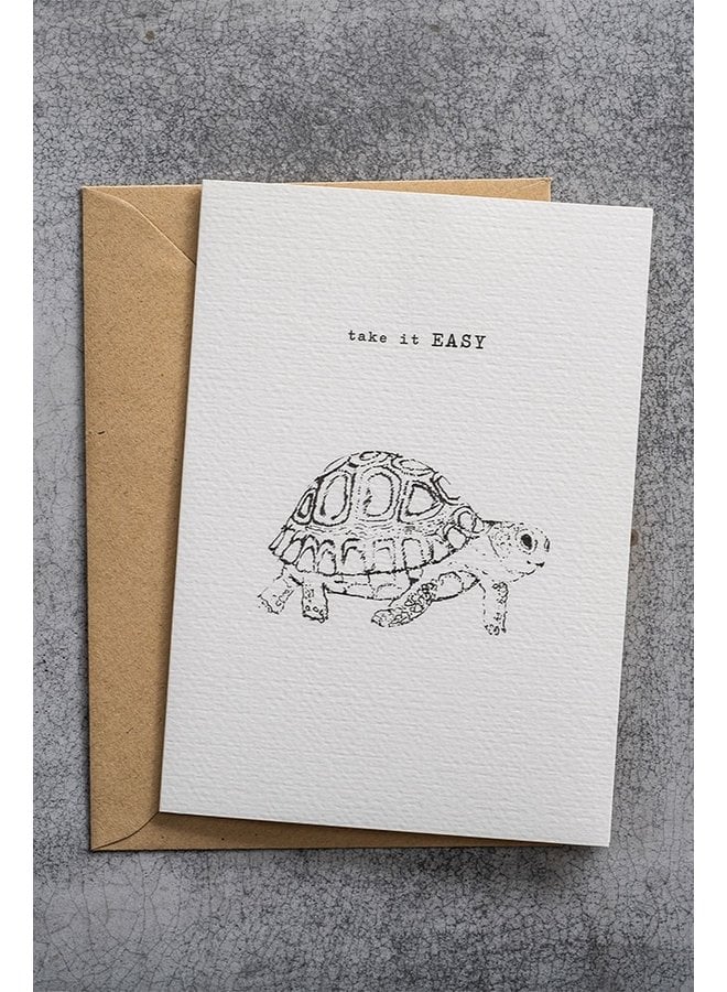 Kaart Greeting Card Turtle
