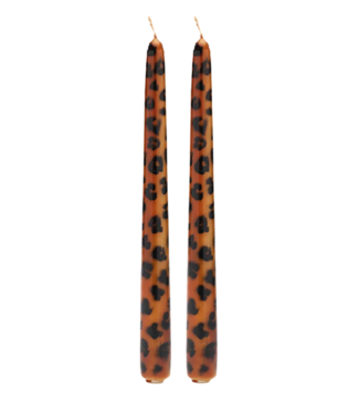 Anna+Nina Kaars Leopard candle set of 2 essential