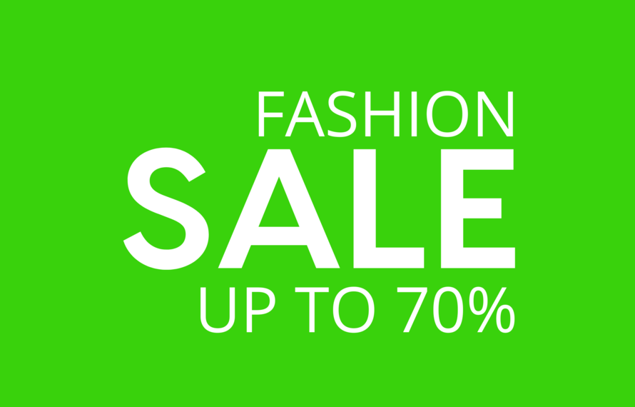 UP TO 70% fashion sale in the kklup!