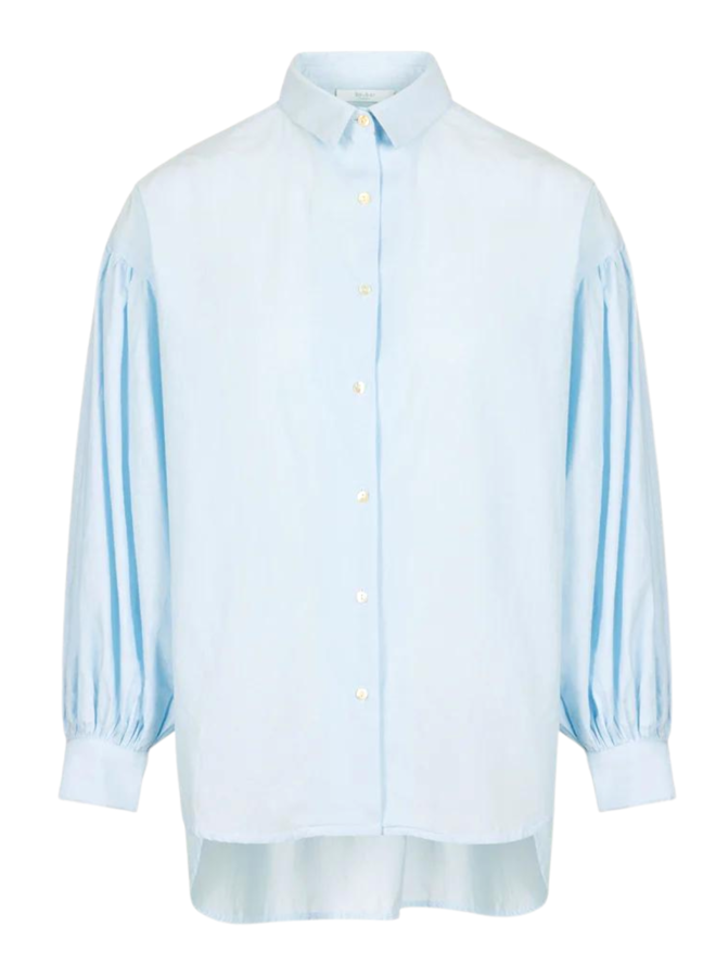 Blouse sarah chambray blouse light blue