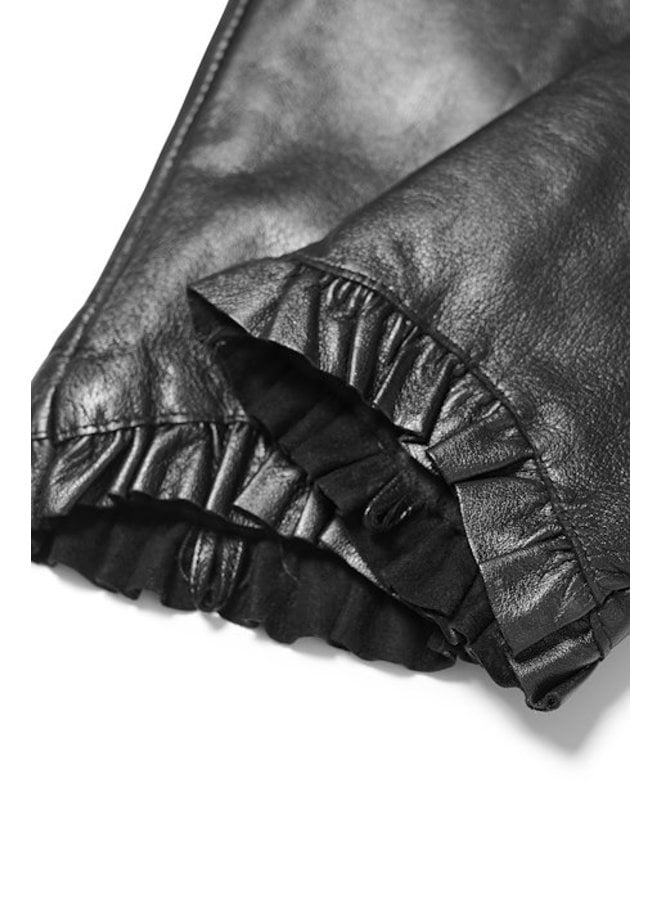 Handschoen CRFigi leather gloves pitch black