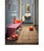 HKLIVING Bank slatted bench hot pink L