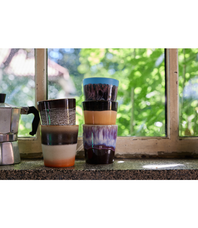 HKLIVING Mok 70s ceramics coffee mug rock on