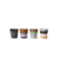 HKliving Mok 70s ceramics ristretto mugs good vibes (set of 4)