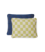HKliving Kussen checkered woven cushion berries (38x48)