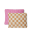 HKliving Kussen checkered woven cushion grapefruit (38x48)