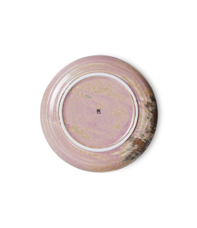 HKLIVING Ontbijtbord chef ceramics side plate rustic pink