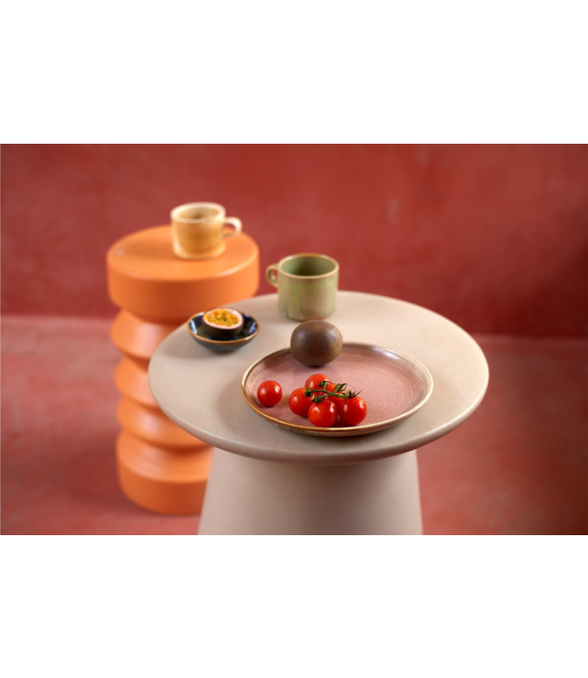 HKLIVING Ontbijtbord chef ceramics side plate rustic pink