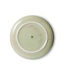 HKLIVING Dinerbord chef ceramics dinner plate moss green