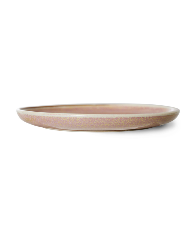 HKLIVING Dinerbord chef ceramics dinner plate pink
