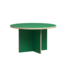 HKliving Eettafel dining table green round 130cm