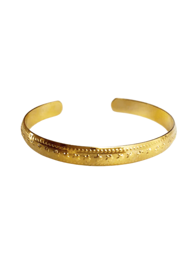 Armband thin bracelet stars goud