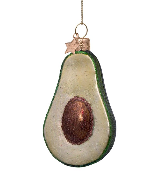 Vondels Ornament glass green avocado