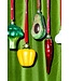 Vondels Ornament glass green avocado