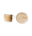 HKLIVING Kop en schotel chef ceramics rustic cream/brown