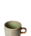 HKLIVING Kop en schotel chef ceramics moss green