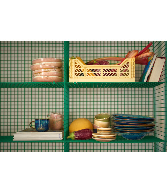 HKLIVING Kop en schotel chef ceramics rustic pink