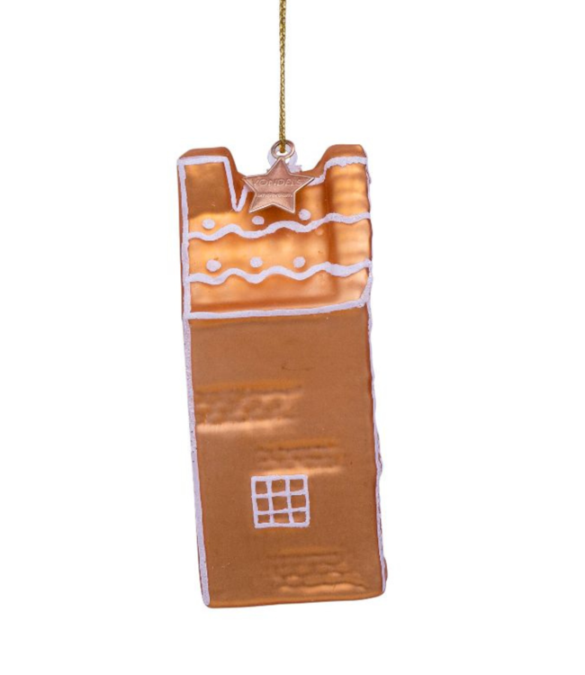 Vondels Ornament glass ginger bread canal house