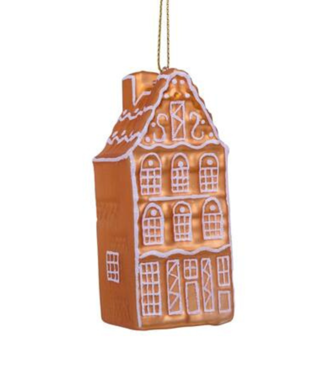 Vondels Ornament glass ginger bread canal house