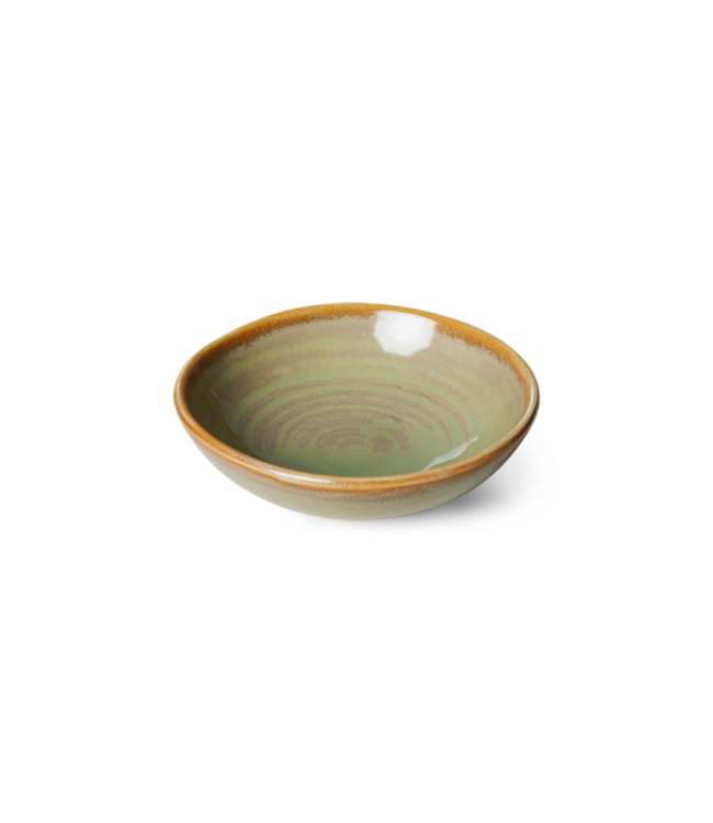HKLIVING Schaaltje chef ceramics small dish moss green