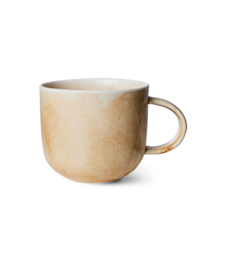 HKliving Mok chef ceramics mug rustic cream/brown